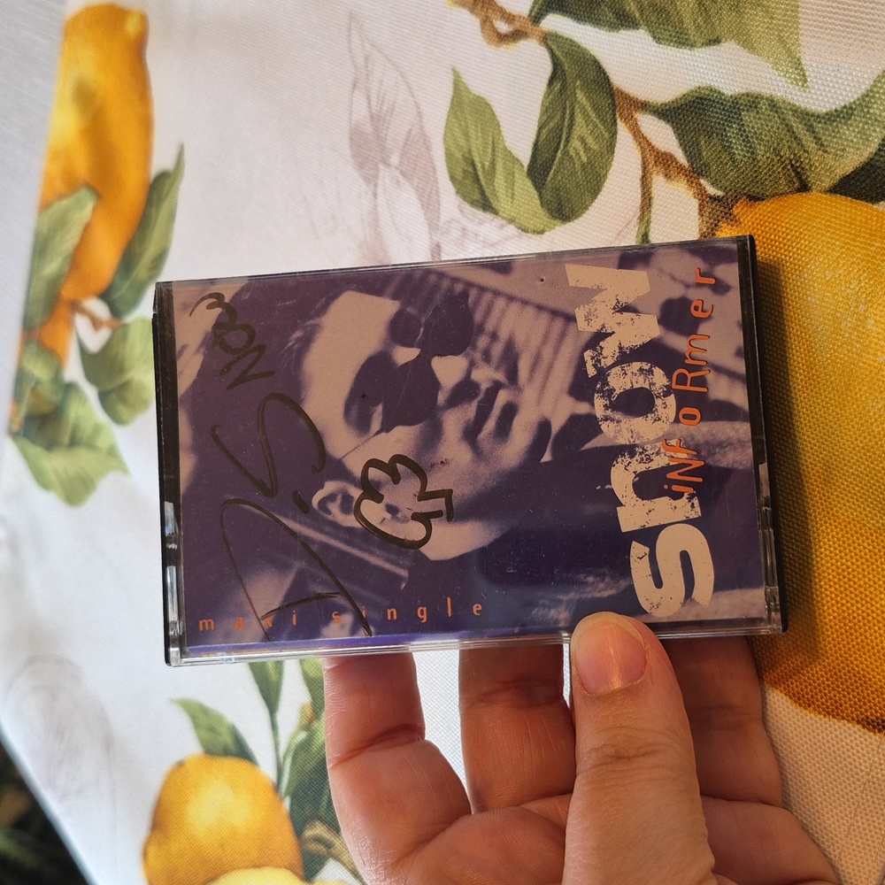 AUTOGRAPHED Snow, Informer Cassette Tape, Collectiable Vintage 90s Pop Rap Music